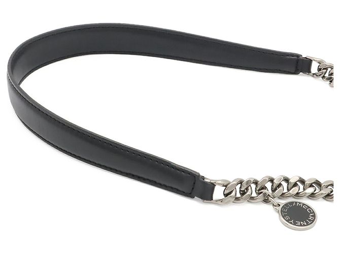 Stella Mc Cartney Borsa a tracolla Stella McCartney Falabella Box traforata al laser Nero - vista 6