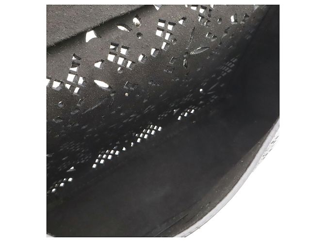 Stella Mc Cartney Borsa a tracolla Stella McCartney Falabella Box traforata al laser Nero - vista 8