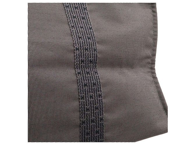 Hermès Bolsa Hermes Herline Tote TGM Marrom Preto - vista 10