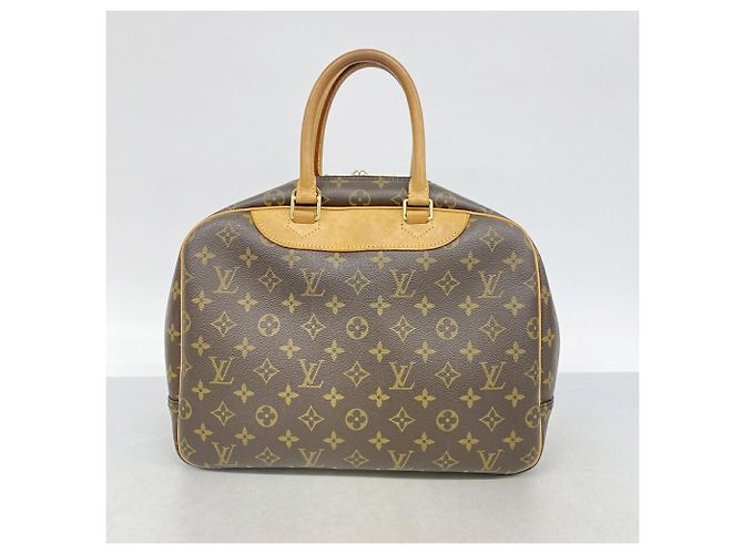 Bolso Louis Vuitton Monogram Deauville Castaño - vista 10