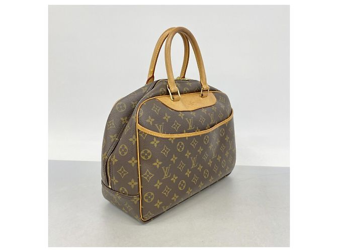 Bolso Louis Vuitton Monogram Deauville Castaño - vista 2