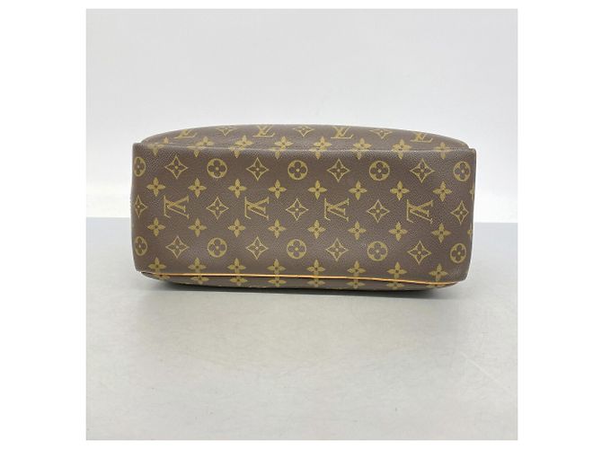 Bolso Louis Vuitton Monogram Deauville Castaño - vista 3