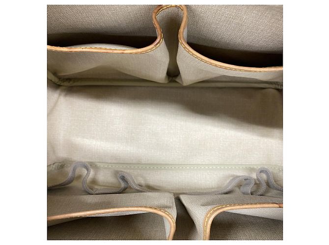 Bolso Louis Vuitton Monogram Deauville Castaño - vista 4