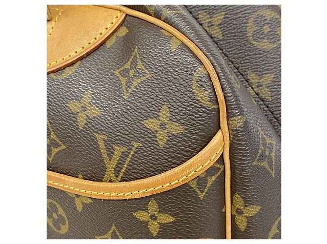 Bolso Louis Vuitton Monogram Deauville Castaño - vista 6