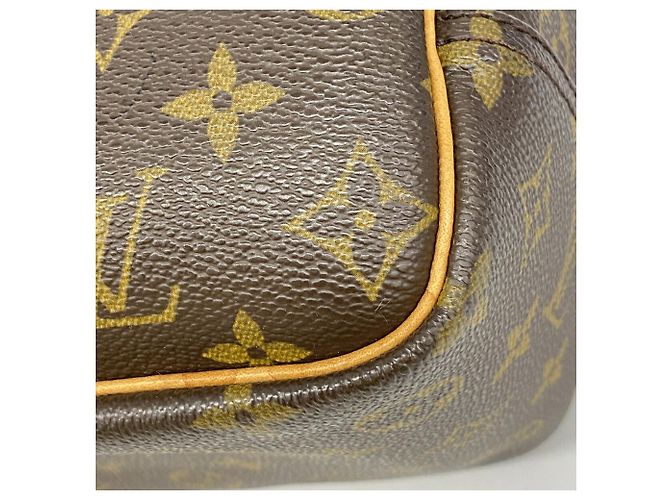 Bolso Louis Vuitton Monogram Deauville Castaño - vista 7