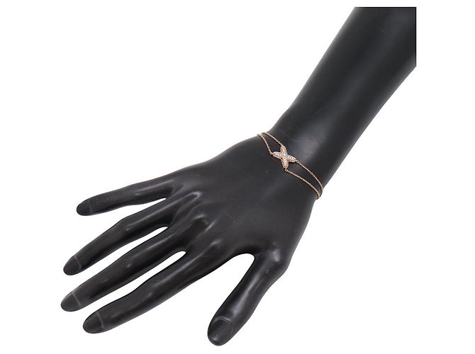 Bracciale Chaumet Jeux de Liens con ciondolo in diamante - vista 4