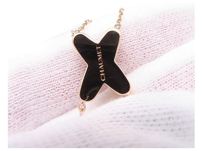 Bracciale Chaumet Jeux de Liens con ciondolo in diamante - vista 7