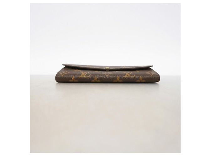 Louis Vuitton Monogram Portefeuille Sarah Long Wallet Brown - view 2