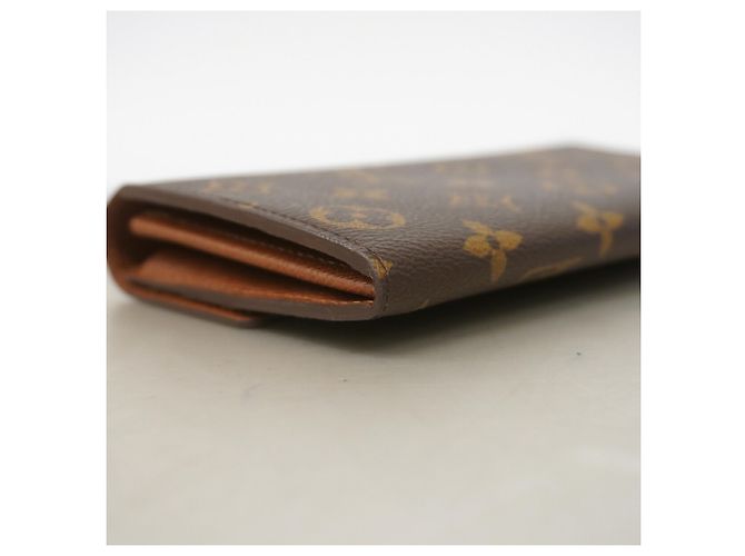 Louis Vuitton Monogram Portefeuille Sarah Long Wallet Brown - view 5