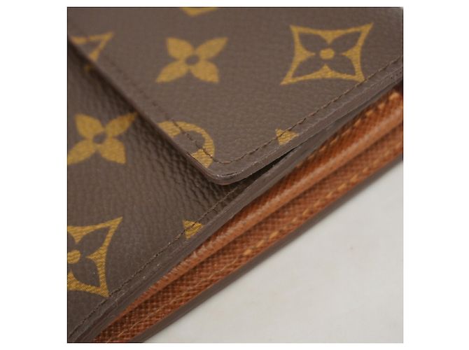 Louis Vuitton Monogram Portefeuille Sarah Long Wallet Brown - view 6