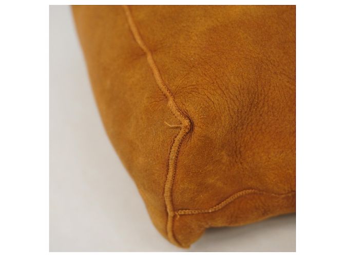 Bolso de hombro Chanel de gamuza marrón Castaño - vista 9