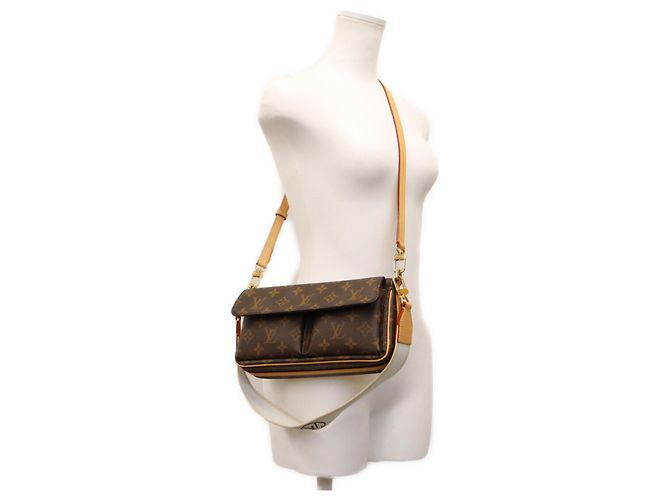 Bolsa de Ombro Louis Vuitton Monogram Vivacite Marrom - vista 15