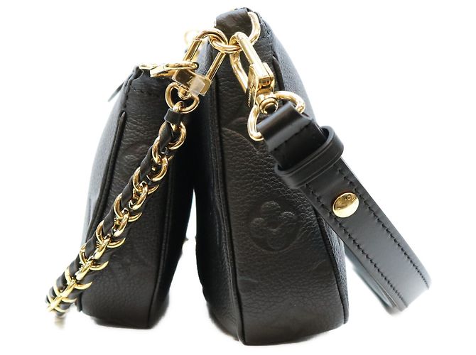 Louis Vuitton Empreinte Multipochette Accessoires Schultertasche Schwarz - Ansicht 2