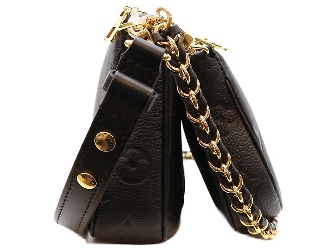 Louis Vuitton Empreinte Multipochette Accessoires Schultertasche Schwarz - Ansicht 4