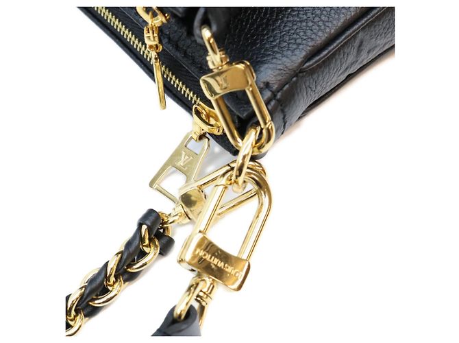 Louis Vuitton Empreinte Multipochette Accessoires Schultertasche Schwarz - Ansicht 7