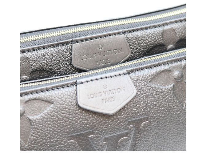 Louis Vuitton Empreinte Multipochette Accessoires Schultertasche Schwarz - Ansicht 9