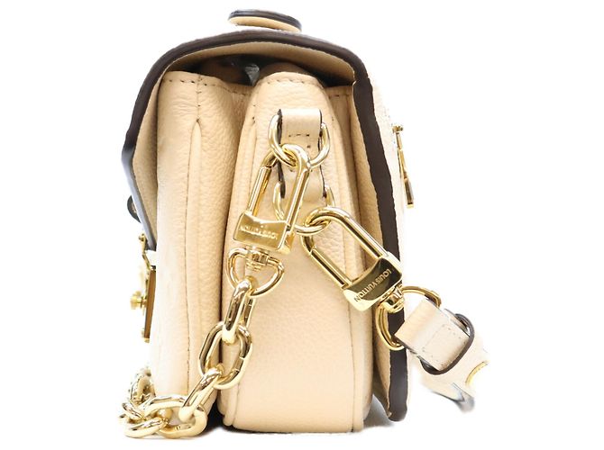 Louis Vuitton M22942 Empreinte Crème Pochette Métis EW Shoulder Bag Bege - vista 2