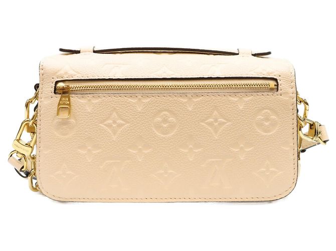 Louis Vuitton M22942 Empreinte Crème Pochette Métis EW Shoulder Bag Bege - vista 3