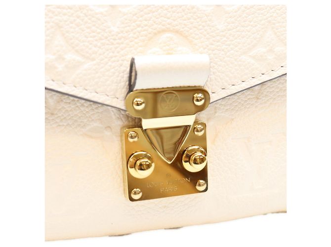 Louis Vuitton M22942 Empreinte Crème Pochette Métis EW Shoulder Bag Bege - vista 8
