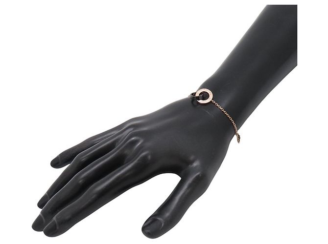 Bracciale Cartier Love in oro rosa e ceramica - vista 4