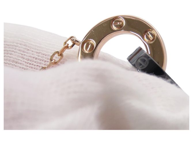 Bracciale Cartier Love in oro rosa e ceramica - vista 7