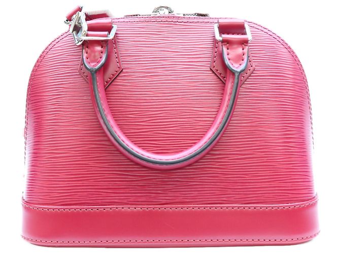 Louis Vuitton Epi Framboise Alma BB Schultertasche Rot - Ansicht 3