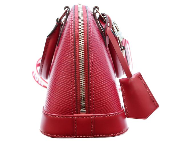 Louis Vuitton Epi Framboise Alma BB Schultertasche Rot - Ansicht 4