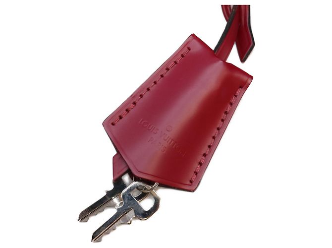 Louis Vuitton Epi Framboise Alma BB Schultertasche Rot - Ansicht 9
