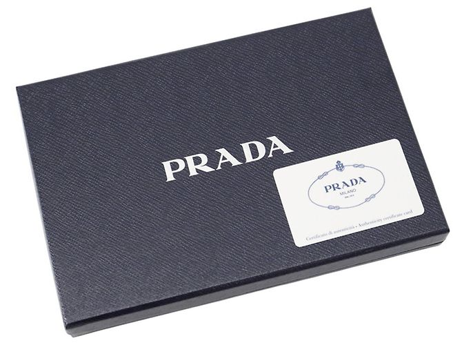 Bolso de mano Prada en piel Saffiano Azul - vista 11