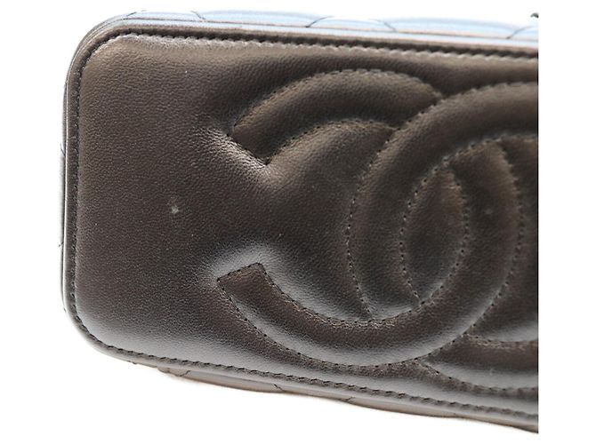 Sac à épaule Vanity Chanel Big Coco Mark Noir - vue 6