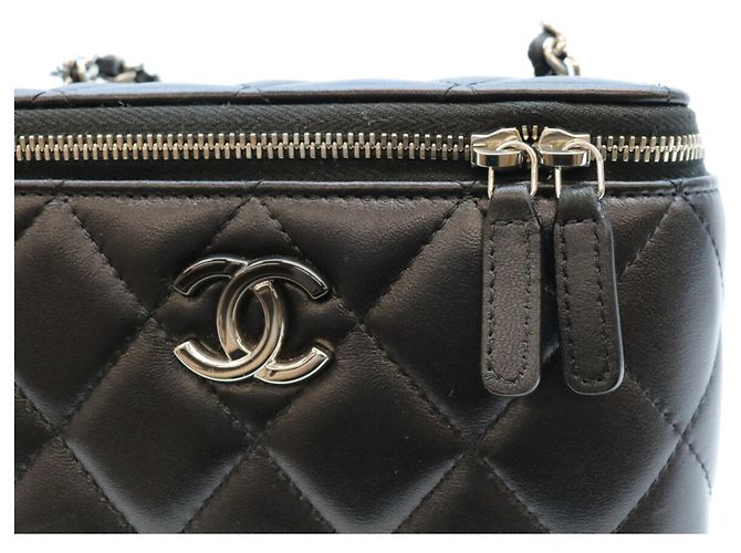 Sac à épaule Vanity Chanel Big Coco Mark Noir - vue 8