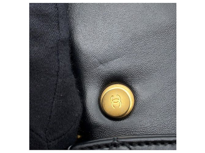 Bolso de hombro Chanel Mini Matelassé de piel de cordero Negro - vista 9
