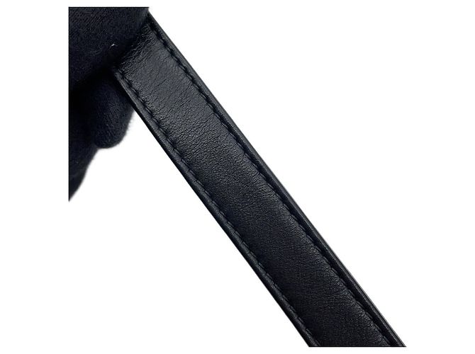 Borsa a tracolla Chanel Matelassé Small in pelle d'agnello nera Nero - vista 10