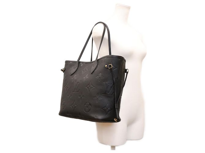 Bolso Tote Louis Vuitton Empreinte Neverfull MM Negro - vista 12