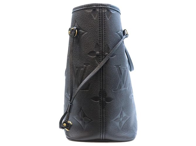 Bolso Tote Louis Vuitton Empreinte Neverfull MM Negro - vista 4