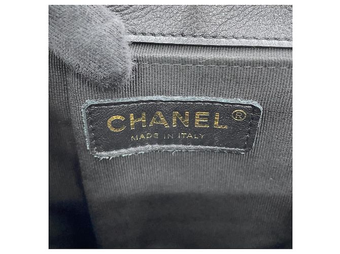 Sac à dos Chanel Matelassé Coco Mark Small Noir - vue 14