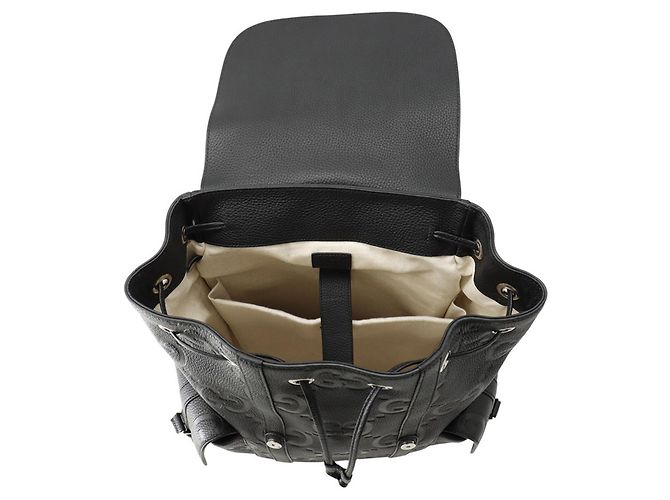 Zaino Gucci Jumbo GG 625770 Nero - vista 5