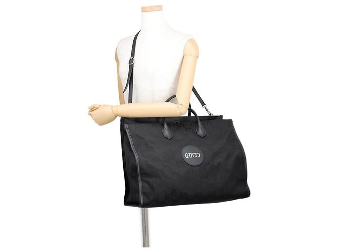 Gucci GG Nylon Off The Grid Tote Bag Schwarz - Ansicht 5