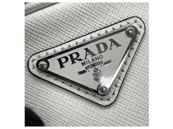 Prada Saffiano Body Bag in White - view 12