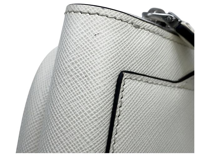 Prada Saffiano Body Bag in White - view 7