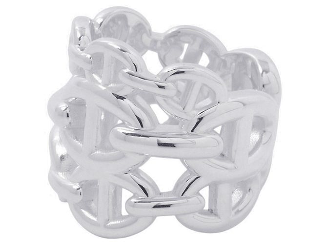 Ring Hermès Anillo banda Hermes Chaine d'Ancre Enchainee GM - vista 2