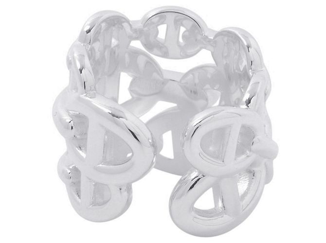 Ring Hermès Anillo banda Hermes Chaine d'Ancre Enchainee GM - vista 3