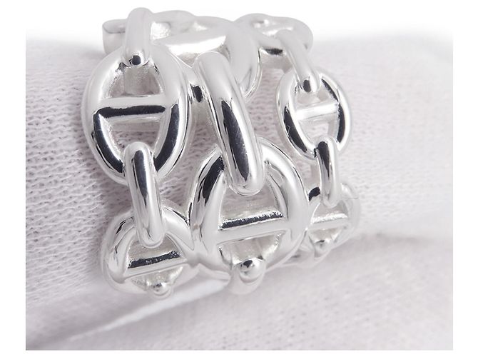 Ring Hermès Anillo banda Hermes Chaine d'Ancre Enchainee GM - vista 5