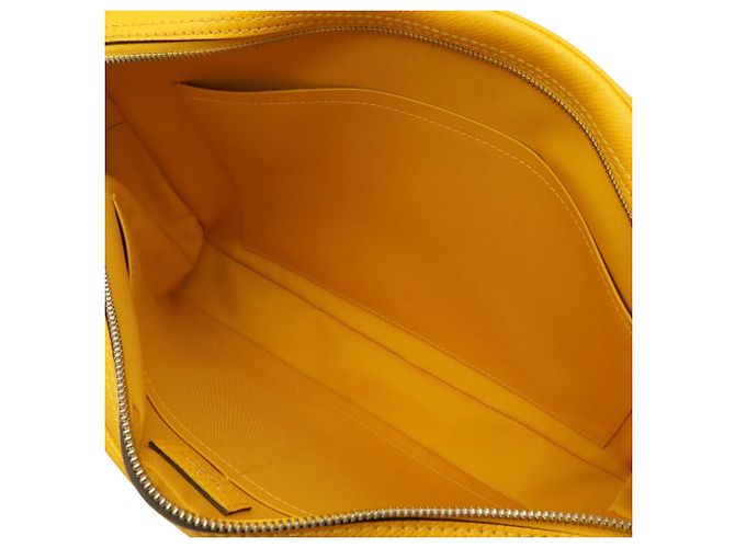 Louis Vuitton Taiga PDV Port Document Voyage PM Handtasche Gelb - Ansicht 8