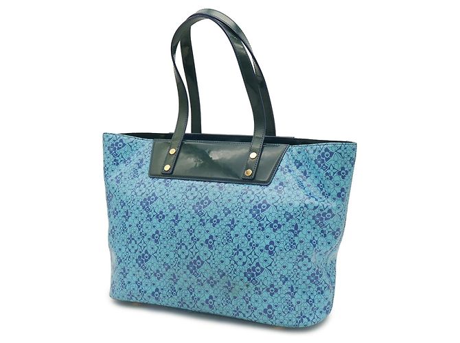 Sac Cabas Louis Vuitton Cosmic Blossom PM Bleu - vue 3