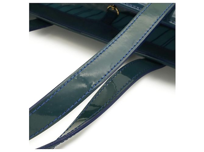 Sac Cabas Louis Vuitton Cosmic Blossom PM Bleu - vue 7