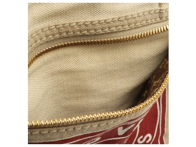 Louis Vuitton Cruise Line Globe Shopper MM Tote Bag Bordeaux - Ansicht 9