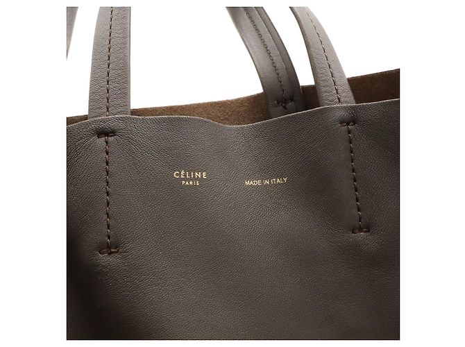 Cabas Céline Bolso Tote Horizontal Celine Castaño - vista 6