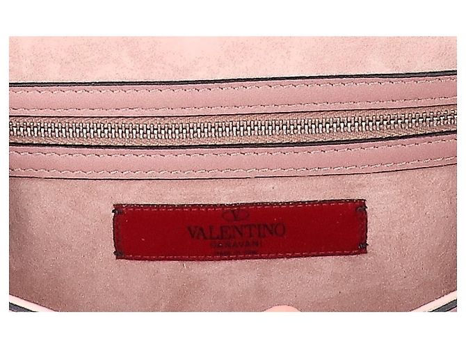 Borsa a tracolla con catena e ricami di perline Valentino - vista 7