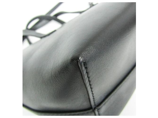 Bolsa de mão Fendi Bag Bugs Roll Mini Preto - vista 4